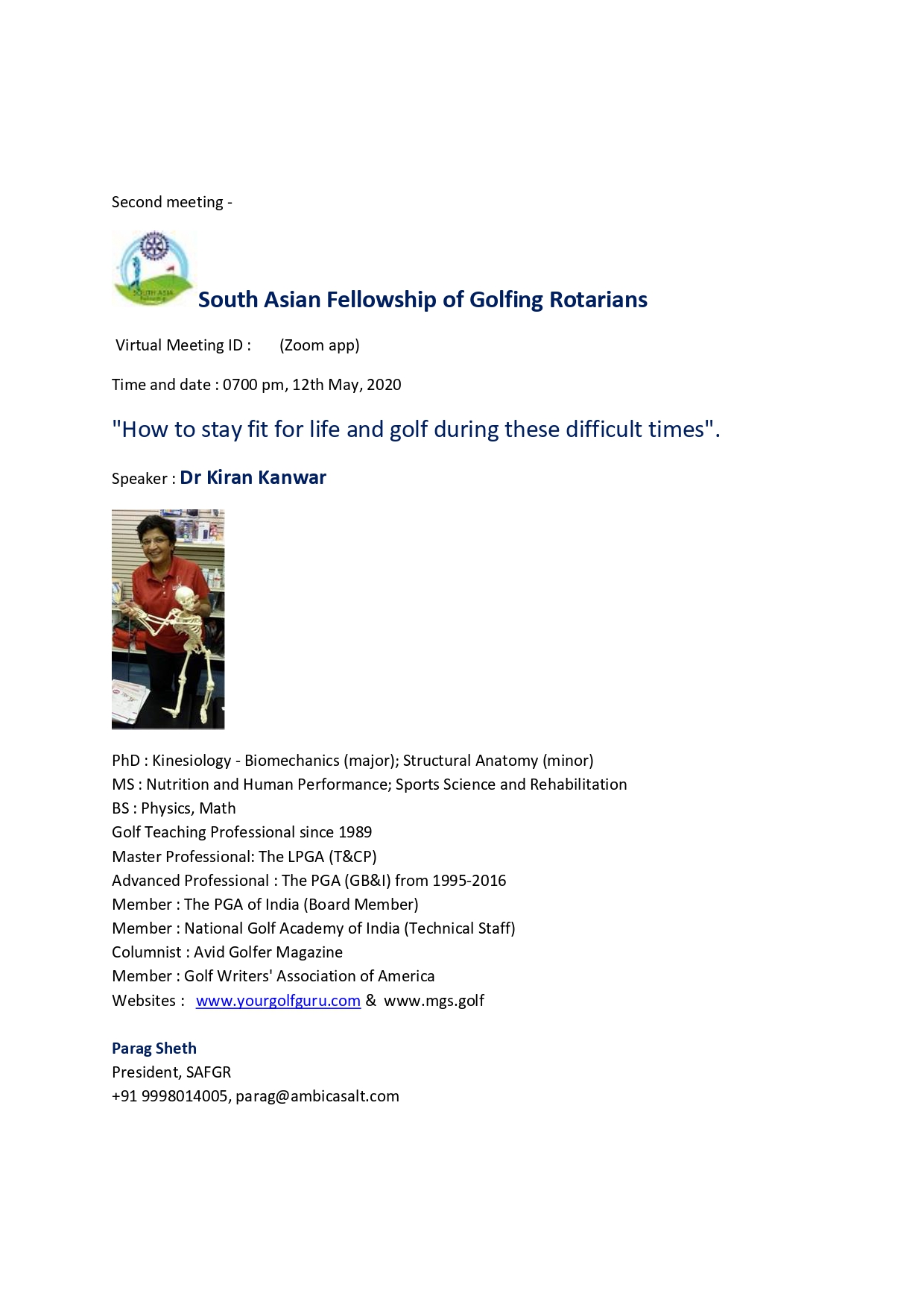 safgr events